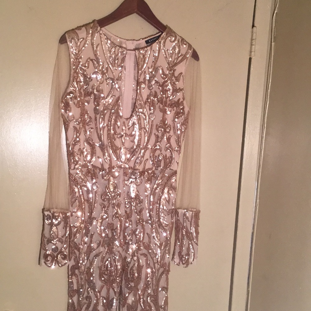 Sequined jumpsuit